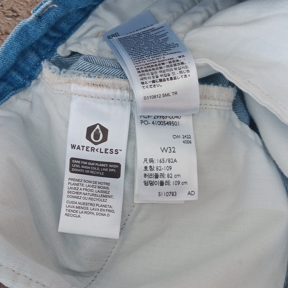 Levi's Classic Blue Jean Shorts - Picture 6 of 12